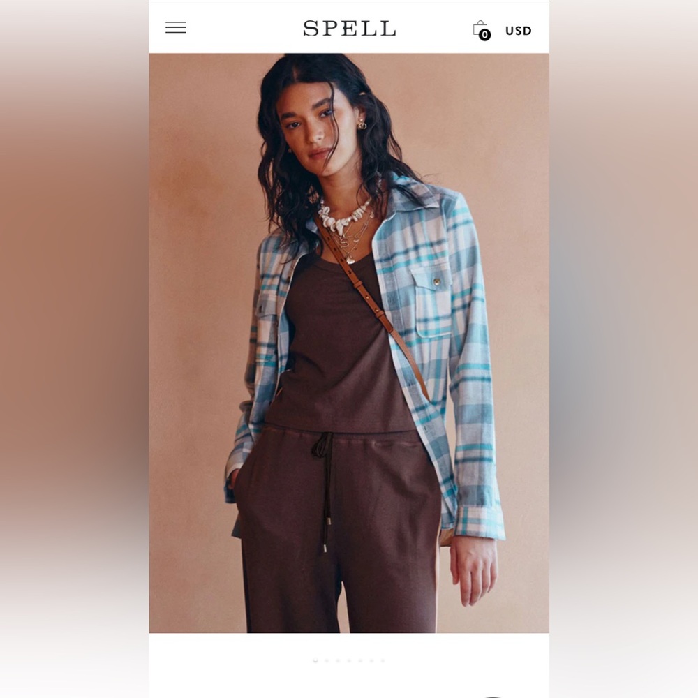 Spell Maverick Flannel shirt 🦋🦋